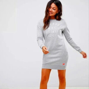 Superdry Graphic Logo Sweater Dress